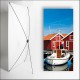 Kakemono scandinavie Bateau  - 180 x 80 cm - Toile M1 avec structure  X- Banner