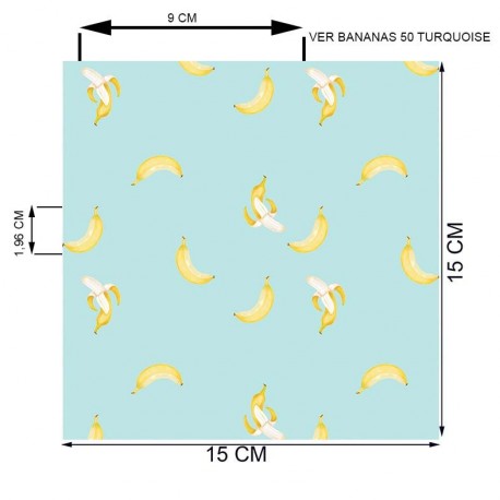 Tissu Banana - coton - Larg. 140cm  (vendu au mètre)