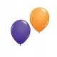 Ballon orange et violet x8 - Diam. 29cm