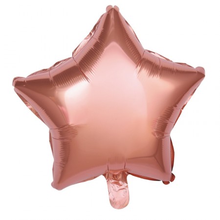 Ballon étoile rose gold - 40cm