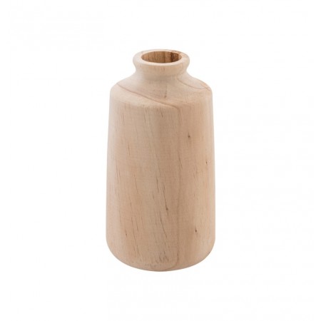 Vase en bois 7,3x13,5 cm