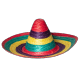 Sombrero Puebla multicolore - Diam. 49cm