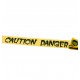 Bande scène de crime Caution Danger 9m x 7.6cm