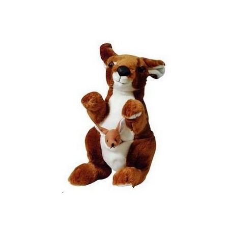 Peluche kangourou - H. 30cm