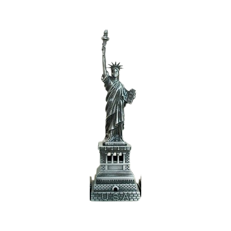 Statue de la liberté - Métal - Haut. 25cm