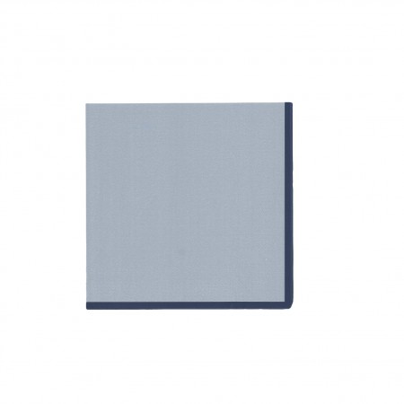 Lot de 10 Serviettes en papier Bleu Orage et Bleu Marine 33x33cm - 3 Plis