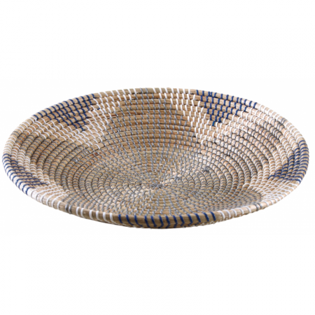 Corbeille ronde en jonc de mer - Diam. 46cm