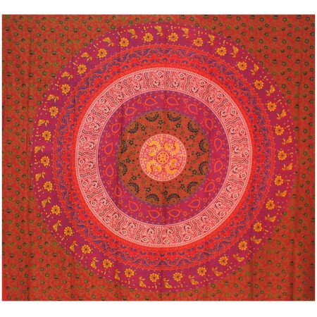 Tenture motif traditionnel 210 x 220cm (coloris/motifs aléatoires)